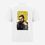Atman Bold Attitude Rockstar Backside Printed Adult T-Shirt