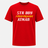 Atman Bold Typography Frontside Printed Adult T-Shirt