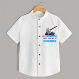Little Thor Shirt | Personalized Baby Shirt for Little Gods of Thunder - WHITE - 0 - 6 Months Old (Chest 23")