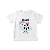 First Words Baby Personlaised Printed Onesie | Celebrate Your Baby's First Words