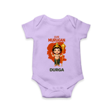 Cute Murugan Romper / Onesie | Custom Baby Romper / Onesie for Murugan's Little Star - LILAC - New Born (Chest 14")