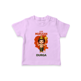 Cute Murugan T-Shirt | Custom Baby T-Shirt for Murugan's Little Star - LILAC - 0-5 Months Old (Chest 17")