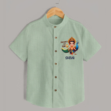 Murugan's Little Star Shirt | Personalized Baby Shirt for Murugan Devotees - MINT GREEN - 0 - 6 Months Old (Chest 23")