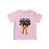 Lead 2026 Political Theme T-SHIRT - BABY PINK - 0-5 Months Old (Chest 17")