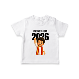 Lead 2026 Political Theme T-SHIRT - WHITE - 0-5 Months Old (Chest 17")