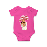 En Nenjil Kudiyirukkum Baby Romper - HOT PINK - New Born (Chest 14")