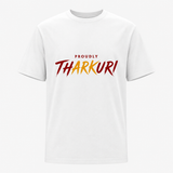 TVK “Proudly Tharkuri” Black Adult T-Shirt – Bold Printed Cotton Tee