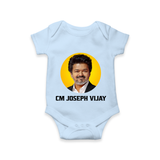 CM Joseph Vijay Infant Romper - BABY BLUE - New Born (Chest 14")