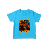 Thalapathy Kacheri Fan Edition T shirt - SKY BLUE - 0-5 Months Old (Chest 17")