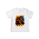 Thalapathy Kacheri Fan Edition T shirt - WHITE - 0-5 Months Old (Chest 17")