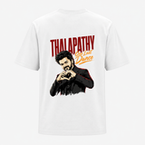 Thalapathy One Last Dance Fan Edition Premium Backside Print T-Shirt