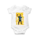 One Last Time Selfie Edition Baby Romper - WHITE - New Born (Chest 14")
