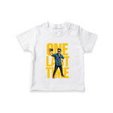 One Last Time Selfie Edition T shirt - WHITE - 0-5 Months Old (Chest 17")