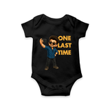 One Last Time Chibi Fan Art Baby Romper - BLACK - New Born (Chest 14")