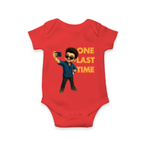 One Last Time Chibi Fan Art Baby Romper - RED - New Born (Chest 14")