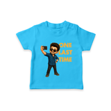 One Last Time Chibi Fan Art T shirt - SKY BLUE - 0-5 Months Old (Chest 17")
