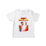 Jananayagan Celebration Portrait T shirt - WHITE - 0-5 Months Old (Chest 17")