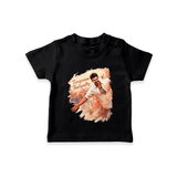 Thangamae Thalapathy Artistic T shirt - BLACK - 0-5 Months Old (Chest 17")