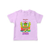 A Sweet Start to a Bright Year – Personalized Ugadi T-shirt - LILAC - 0-5 Months Old (Chest 17")