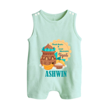 Fresh Starts & Sweet Moments Ugadi Romper Suit - MINT GREEN - 0 - 5 Months Old (Chest 18")