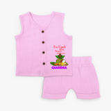 I’m Ugadi Ready – Bring on the Sweets Jabla Set - BABY PINK - 0 - 3 Months Old (Chest 9.8")