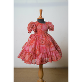 Blushing Blossom Family Ensemble – Rosy Floral Edition