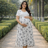 Ivory Rose Bloom Customised maternity Wear