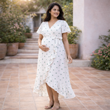 Soft Green Leaf Customised Maternity wear