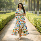 Peach Orchard Bloom Customised maternity Wear