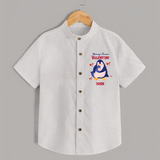 Mommy's Forever - Valentine's Day Themed Customized Shirt For Kids - WHITE - 0 - 6 Months Old (Chest 23")