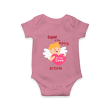 Cupid In The Making - Valentine's Day Themed Customized Romper For Babies - ONION - 0 - 3 Months Old (Chest 16")