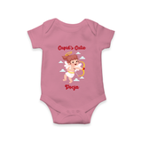 Cupid's Cutie - Valentine's Day Themed Customized Romper For Babies With Name - ONION - 0 - 3 Months Old (Chest 16")
