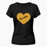 Custom Couples Heart T-Shirt
