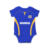 Blue Cricket Inspired Baby Romper | Soft Cotton Little Champs Outfit.