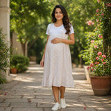 Floral Cotton Customised Maternity wear
