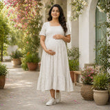 Floral Cotton Customised Maternity wear