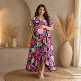 Big Floral Customised Maternity Wear