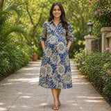 Elegant Printed Maternity Dresses