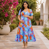 Vibrant Splash Maternity & Feeding Wear Collection