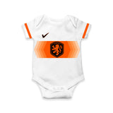 Netherlands Football Team Inspired Baby Romper – Orange Pride Bodysuit