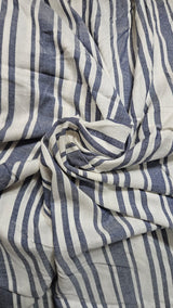 Indigo Breeze Stripe Cotton Customised Maternity Wear Collection
