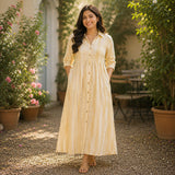 Butter Yellow Maternity Dress Collection