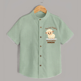 Tiny But Mighty Aries Baby Shirt | Personalized Aries Shirt for Your Little One - MINT GREEN - 0 - 6 Months Old (Chest 23")