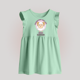 Heading Butting into Life Aries Baby Frock | Custom Aries Baby Frock for Your Baby - MINT GREEN - 0 - 3 Months Old (Chest 17")