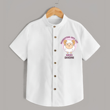 Heading Butting into Life Aries Shirt | Custom Aries Shirt for Your Baby - WHITE - 0 - 6 Months Old (Chest 23")