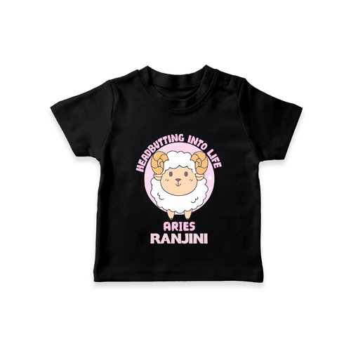 Heading Butting into Life Aries T-Shirt | Custom Aries T-Shirt for Your Baby