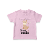 Too Cute To Be This Stubborn Taurus T-Shirt | Personalized Taurus T-Shirt for Your Little Stubborn Star - BABY PINK - 0-5 Months Old (Chest 17")