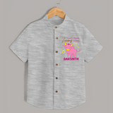 Snacks, Naps and Taurus Vibes Shirt | Custom Taurus Shirt for Your Cozy Baby - GREY - 0 - 6 Months Old (Chest 23")