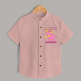 Snacks, Naps and Taurus Vibes Shirt | Custom Taurus Shirt for Your Cozy Baby - PEACH - 0 - 6 Months Old (Chest 23")