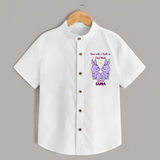 Born With A Built-In Chat Mode Gemini Shirt | Custom Gemini Shirt for Your Little Talker - WHITE - 0 - 6 Months Old (Chest 23")